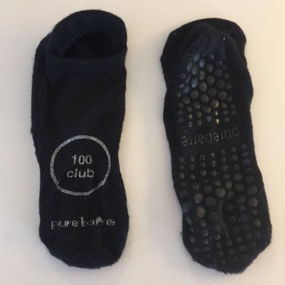 Pure Barre 100 club socks